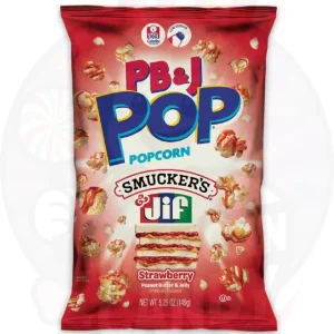 Candy Pop Popcorn Peanut Butter & Jelly Strawberry 149G