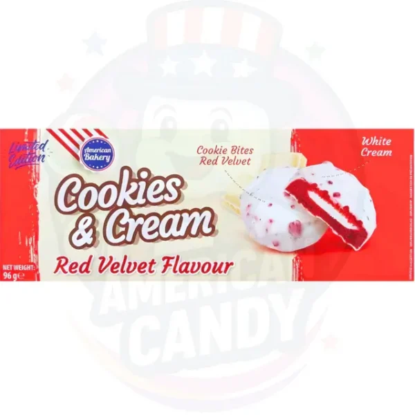 American Bakery Cookies & Cream Red Velvet 96gr