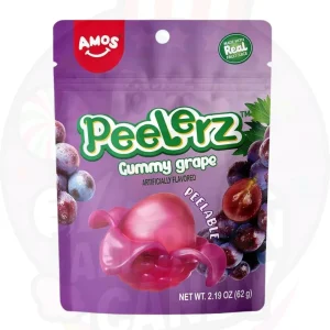 Amos Peelerz Gummy Grape 65g