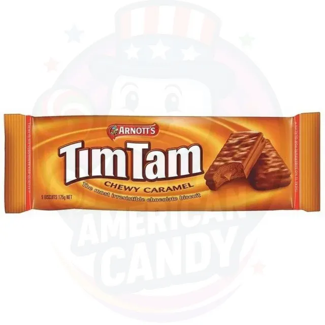 Arnotts Tim Tam UK Chewy Caramel 175gr