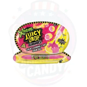Bazooka Juicy Drop Gummies Sour Gel 57gr
