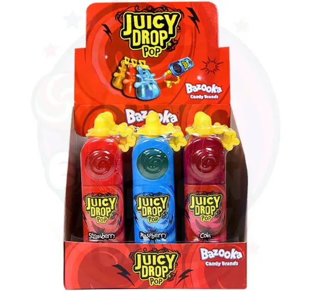 Bazooka Juicy Drop Pop 26gr