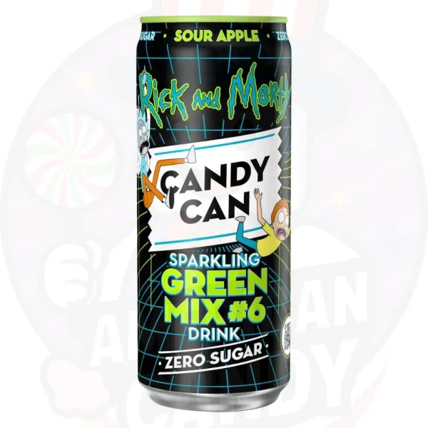 Candy Can Green Mix Rick and Morty Manzana 330ml