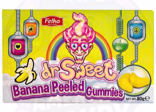 Dr Sweet Gummies Peeled Banana 80g