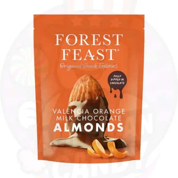 Forest Feast Almonds & Milk Chocolate Valencia Orange 120g