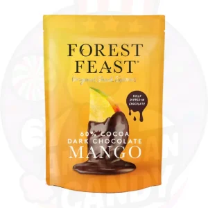 Forest Feast Dark Chocolate Mango Strips  100g