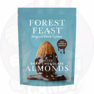 Forest Feast Salted Dark Chocolate Almonds 120g