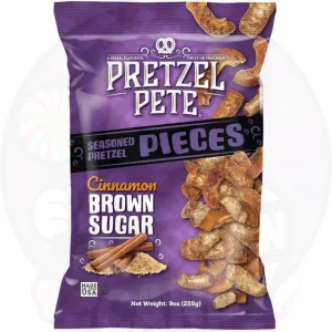 Pretzel Pete Pieces Cinnamon Brown Sugar 160g