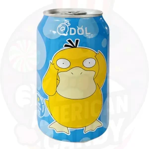 QDOL Pokemon Psyduck Citrus Flavoured Sparkling Water 330ml