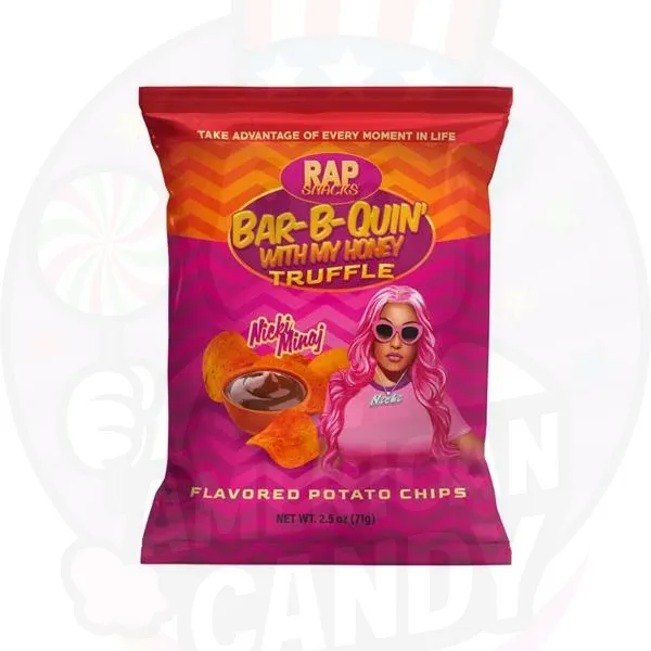 Rap Snacks Chips Nicki Minaj BBQ & Honey & Truffle 71g