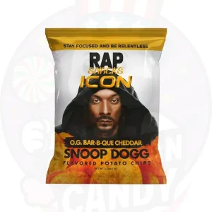 Rap Snacks Chips Snoop Dogg BBQ & Cheddar 71g