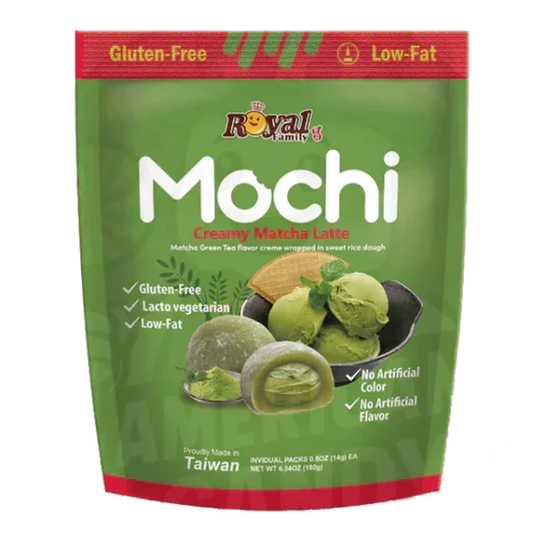 Royal Family Mochi Creamy Latte Matcha 180g