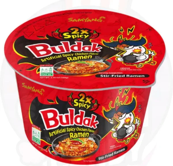 Samyang Ramen Bowl 2x Spicy 105g