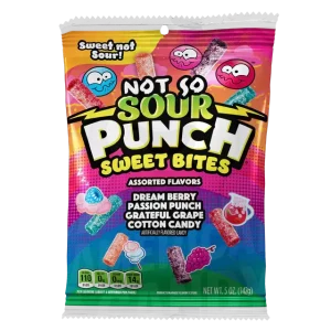 Sour Punch Sweet Bites Mix Flavors 105g
