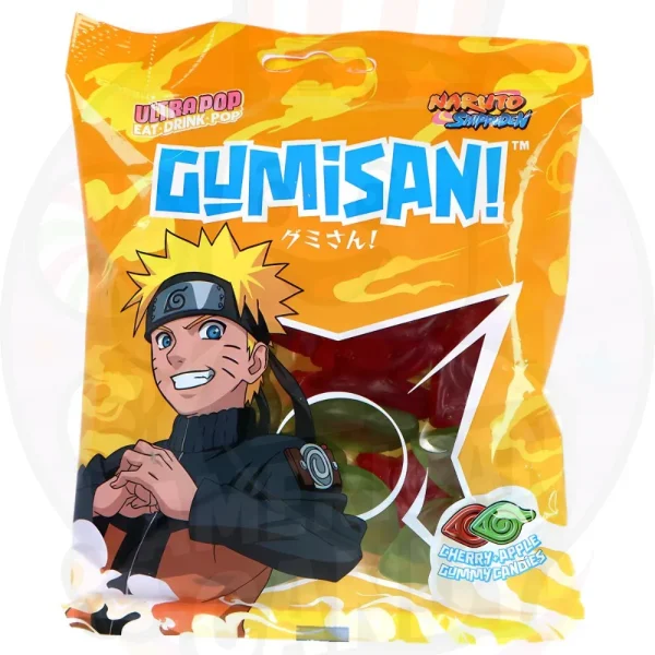 Ultra Pop Gumisan Naruto Gummy Candies 180g