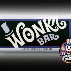 Chocolatina Wonka Púrpura White con Boleto Dorado(1pc)