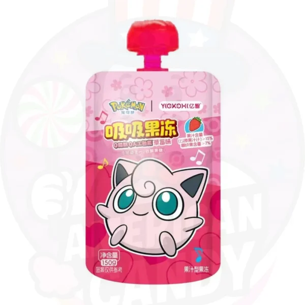 Yizhi Pokemon Jigglypuff Gelatina de Fresa 150g