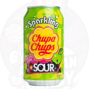 Chupa Chups Sparkling Green Apple Sour 345ml