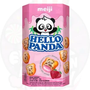 Meiji Hello Panda Strawberry 42g