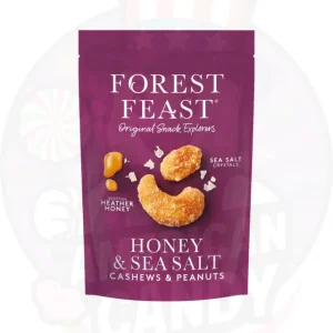 Forest Feast Honey & Sea Salt Roasted Cashews & Peanuts 120g