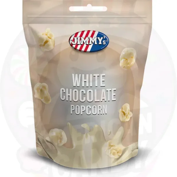 Jimmy's Pop Corn White Chocolate 120g
