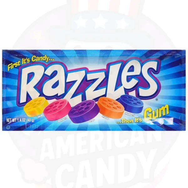 Razzles caramelos de frutas de 40g