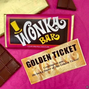Chocolatina Wonka con Boleto Dorado (1pc)