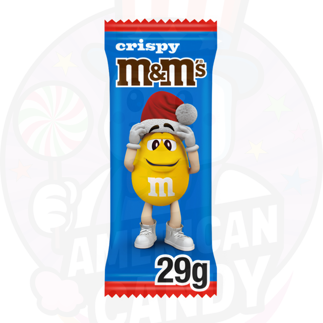 M&M's Crispy Milk Chocolate Christmas Santa Treat 29g
