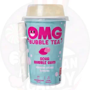 OMG Bubble Tea Sour Bubble Gum Lychee 270ml