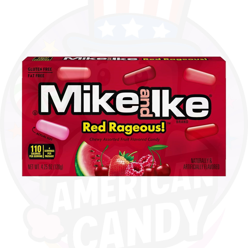 CANDY MIKE & IKE 120 GR RED Rageous