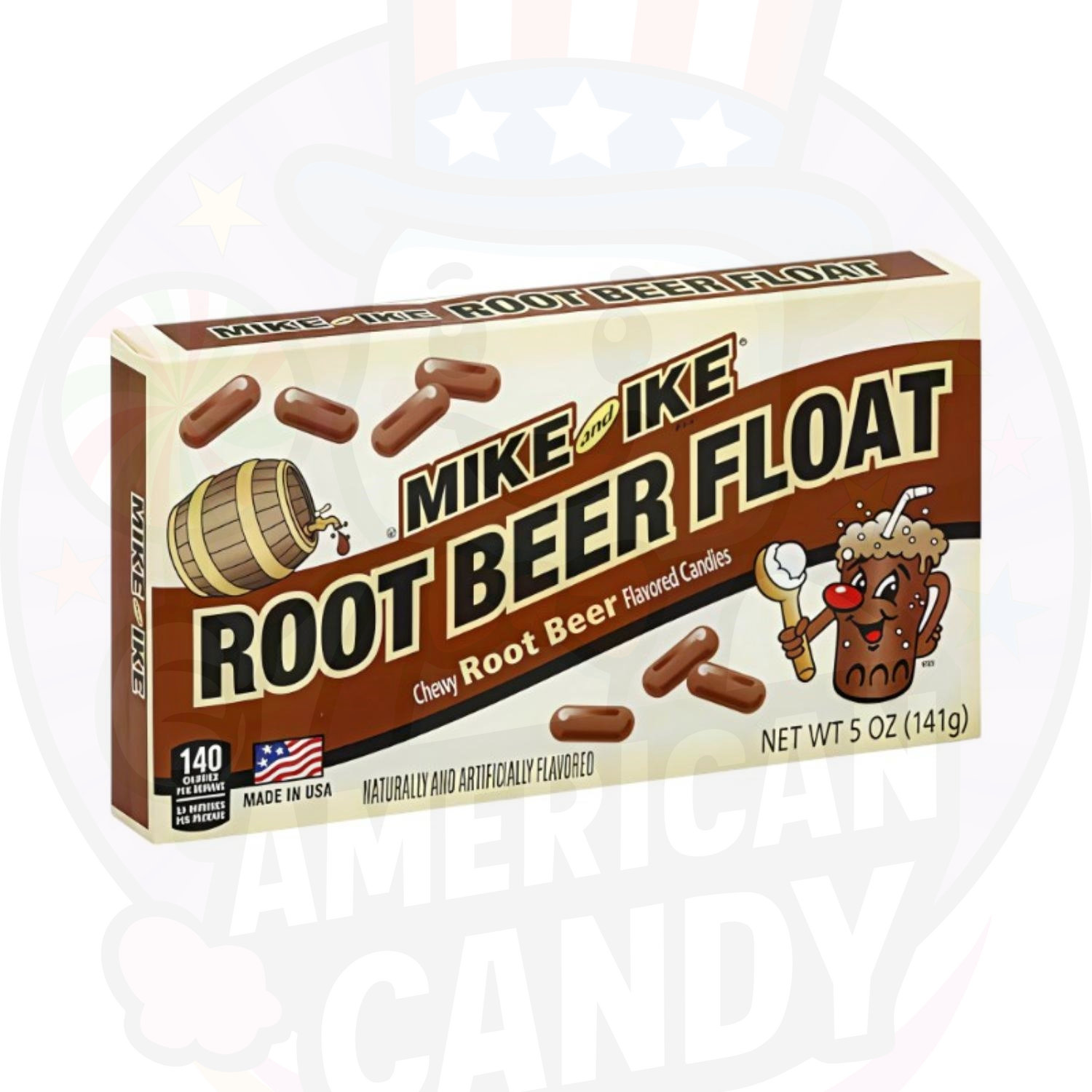 CANDY MIKE & IKE 120 GR Root Bear Float