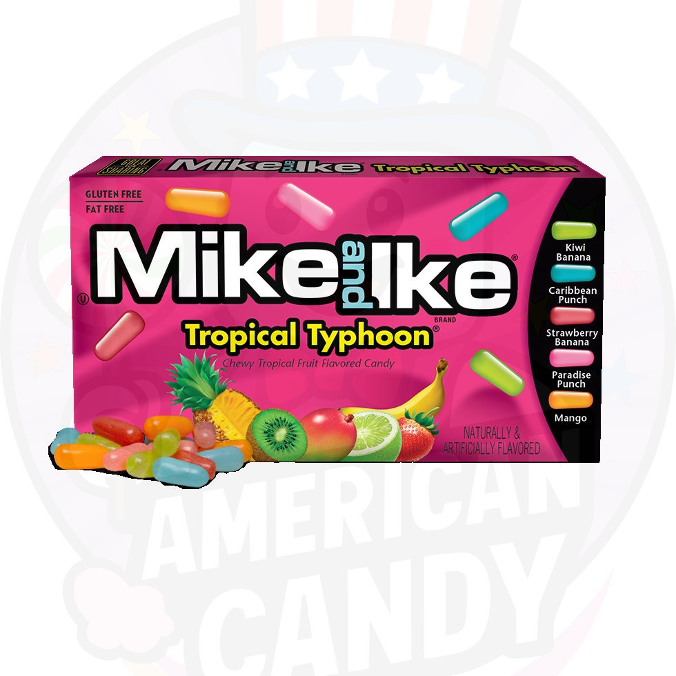 CANDY MIKE & IKE 120 GR Tropical Typhoon