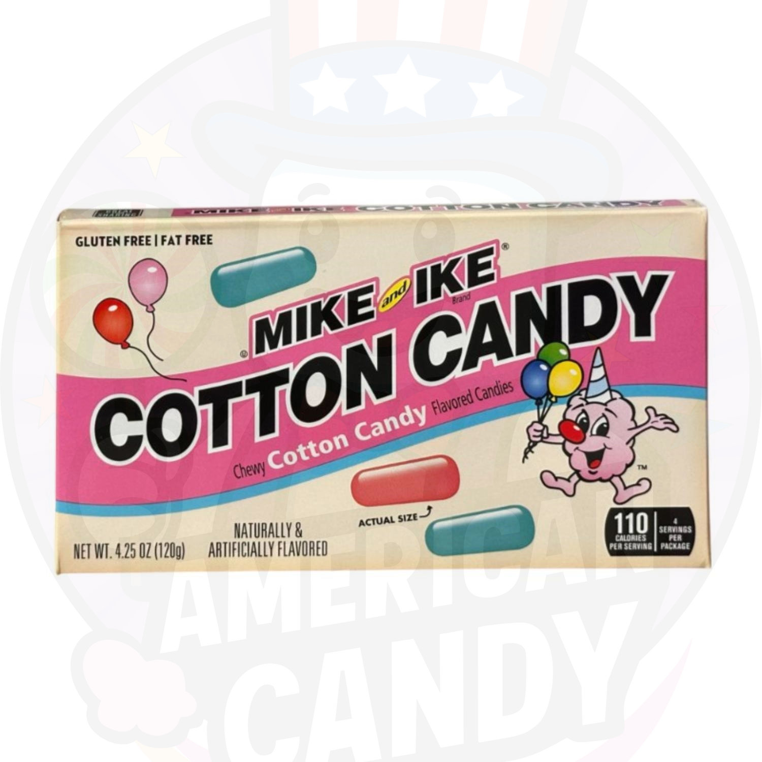 CANDY MIKE & IKE 120 GR Cotton Candy