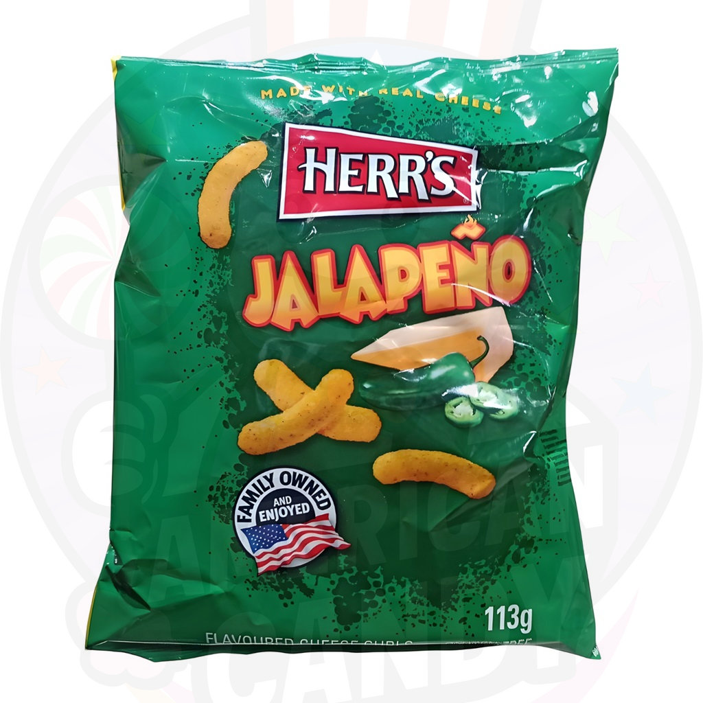 SNACK HERRS 113 GR Jalapeno cheese curls