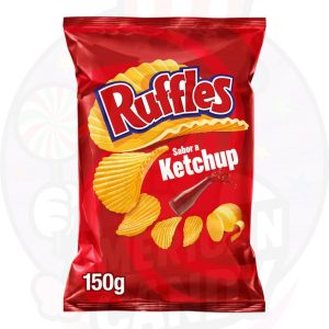 SNACK RUFFLES 150 GR Ketchup