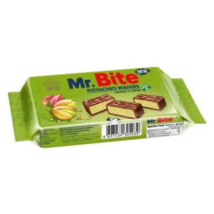 Mr. Bite Wafers Pistachio 35g