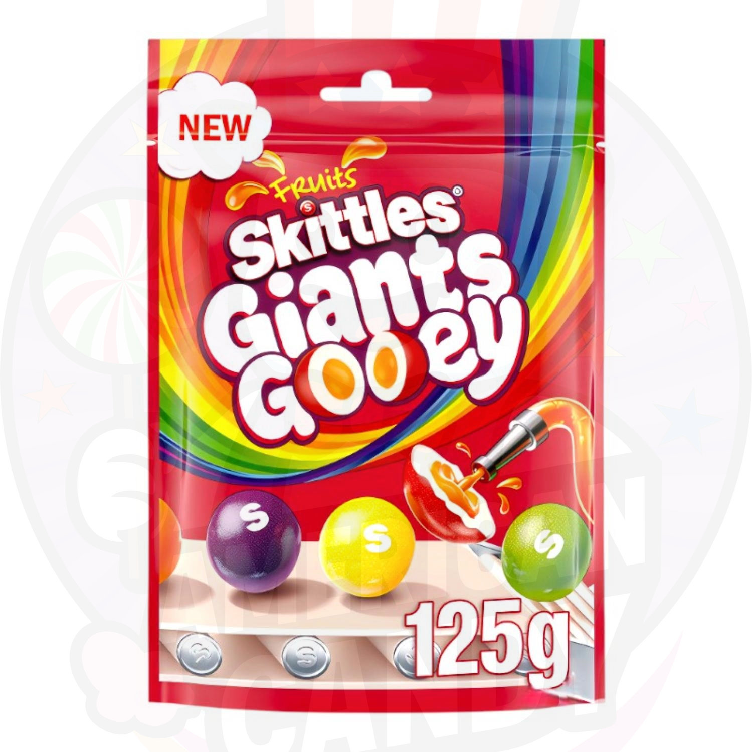 CANDY SKITTLES 125 GR Giants Gooey