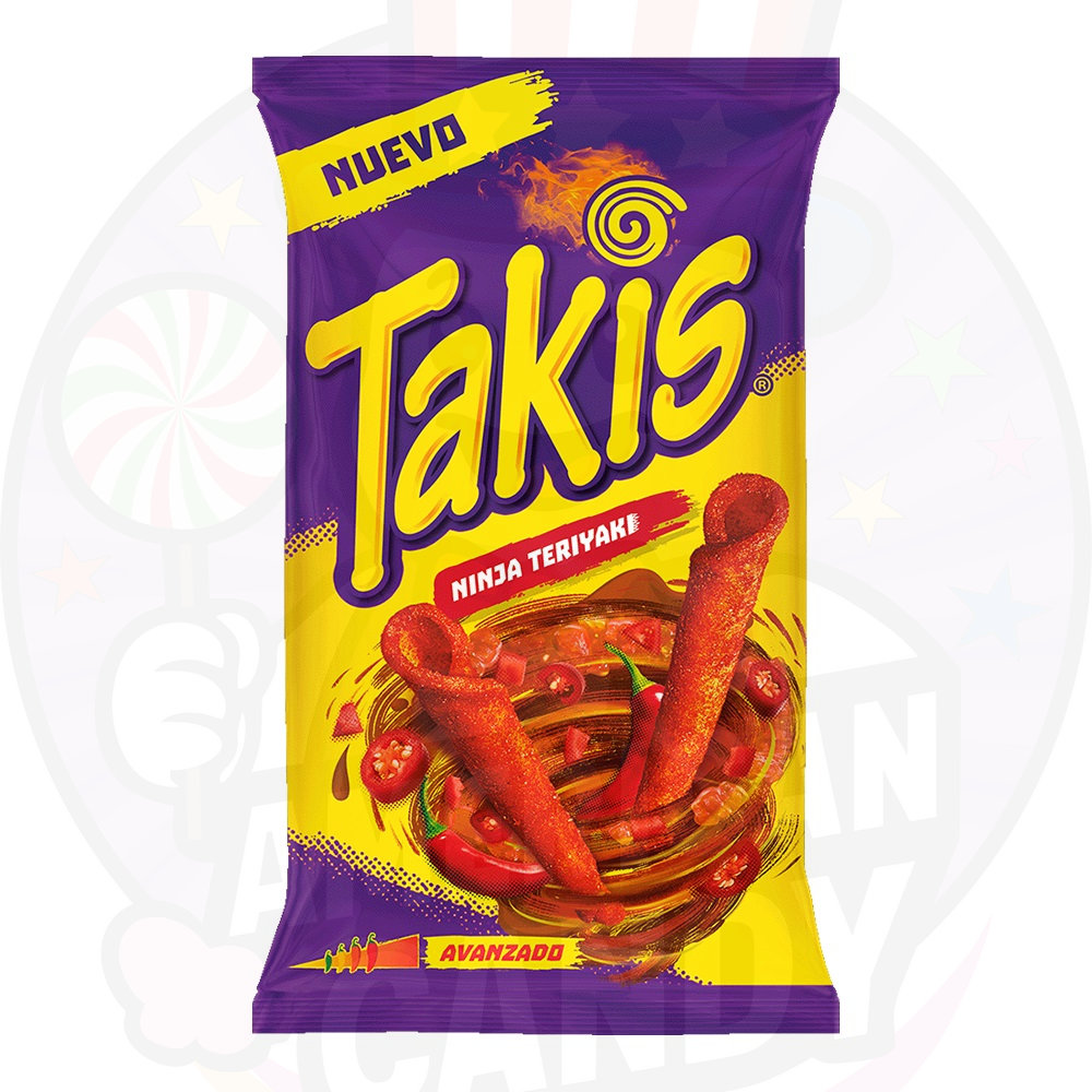 SNACK TAKIS 90 GR Ninja Teriyaki
