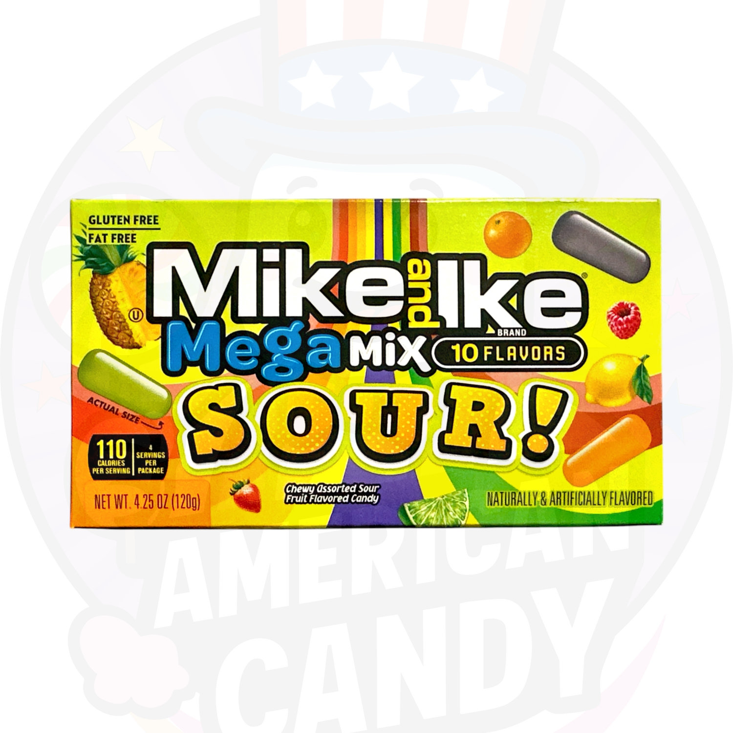 CANDY MIKE & IKE 120 GR Mega Mix Sour