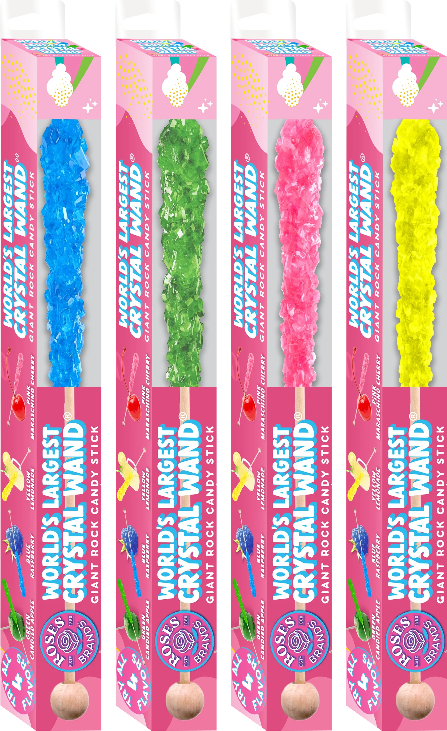 Roses Brands – World’s Largest Crystal Wand 55 g (1pc)