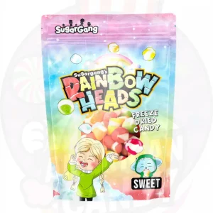 CANDY SUGARGANG  75 GR RAINBOW HEADS SWEET