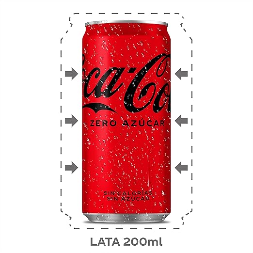 Coca-Cola Zero Azúcar minilatas 200 ml
