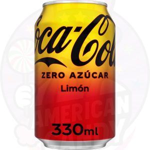 Coca-Cola Zero Refresco de Cola Sin Azúcar sabor Limón 330 ml
