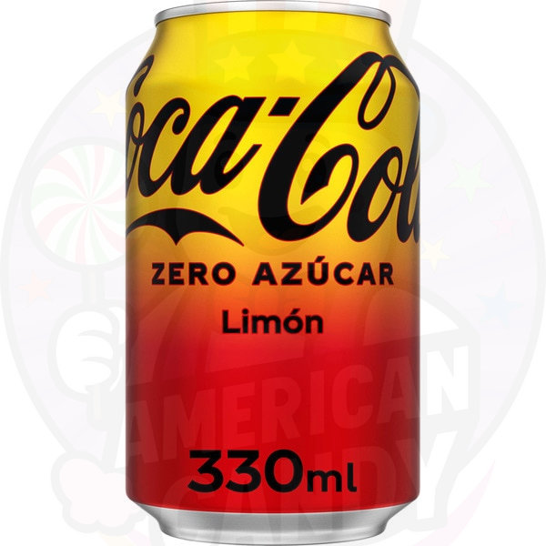 Coca-Cola Zero Refresco de Cola Sin Azúcar sabor Limón 330 ml