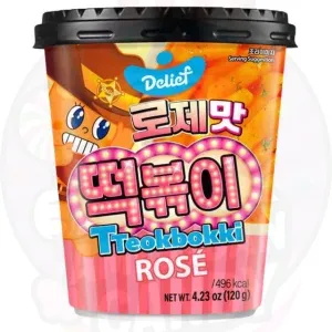 Delief Tteokbokki Cup Rose 120g