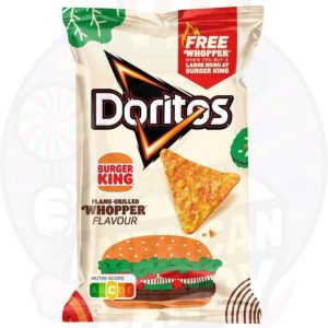 Doritos Flame-Grilled Whopper Flavour Burger King 100g