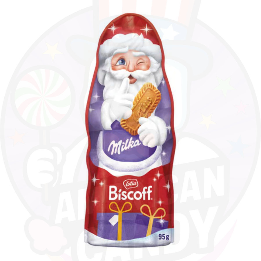 Milka Chocolate Santa Claus Lotus Biscoff 95g