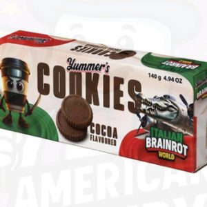 Yummers Brainrot Chocolate Biscuits 140 g