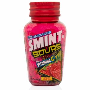 Smint Sours Fresa  Caramelo Comprimido Sin Azúcar 49 g