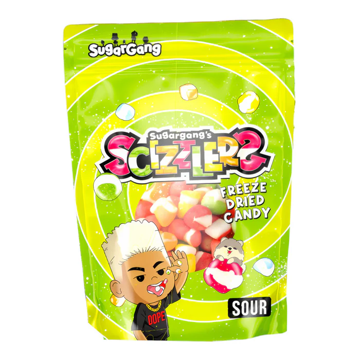 CANDY SUGARGANG  75 GR SCIZZLERS SOUR